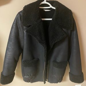 Oversized black jacket excellent condition